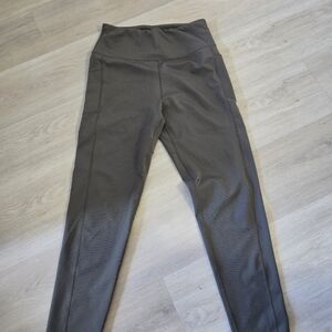 Active Domino Fashion Black Leggings size large